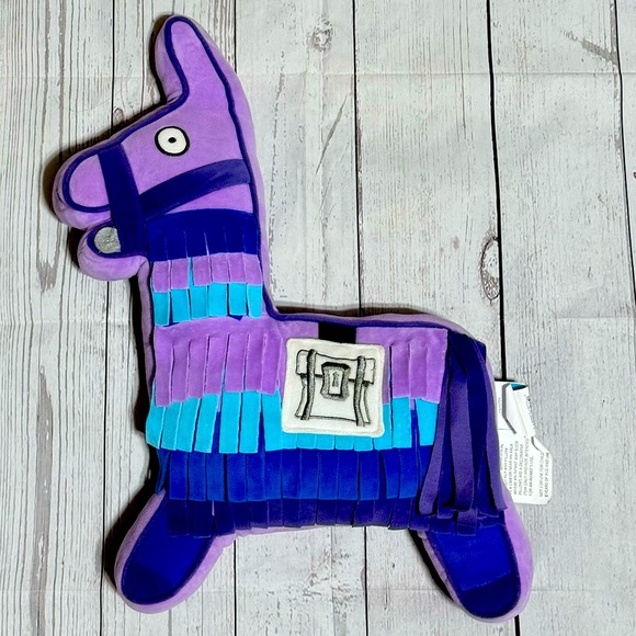 Fortnite character Supply Llama pinata decorative soft plush pillow buddy - Picture 1 of 6